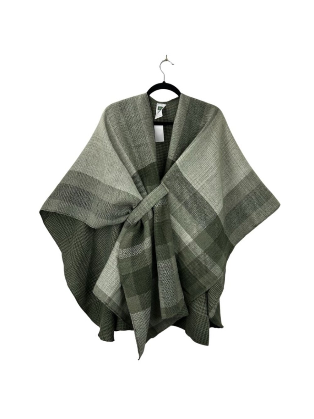 Woolrich Plaid Reversible Cozy Blanket Wrap Green One Size OS NWT - Picture 2 of 7